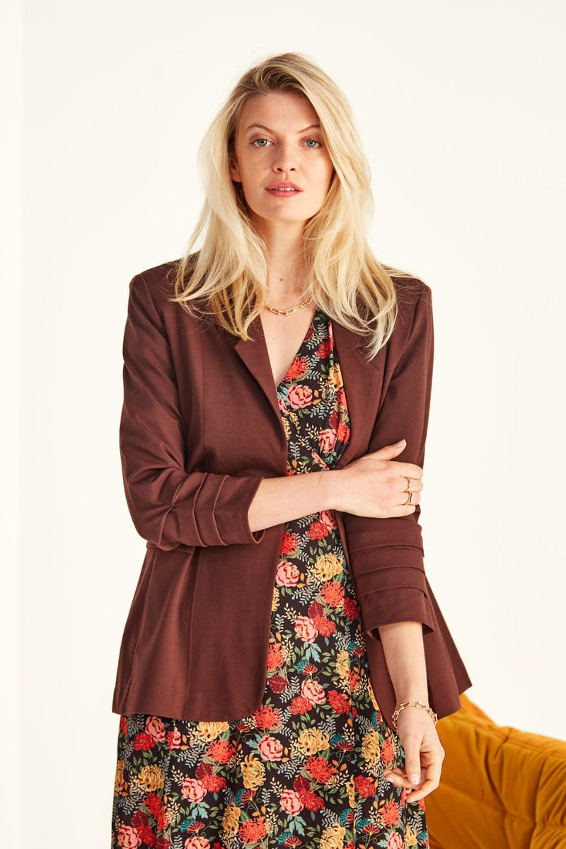 Lemon Tree Design Julie Jacket - Chocolate – Spoilt Boutique