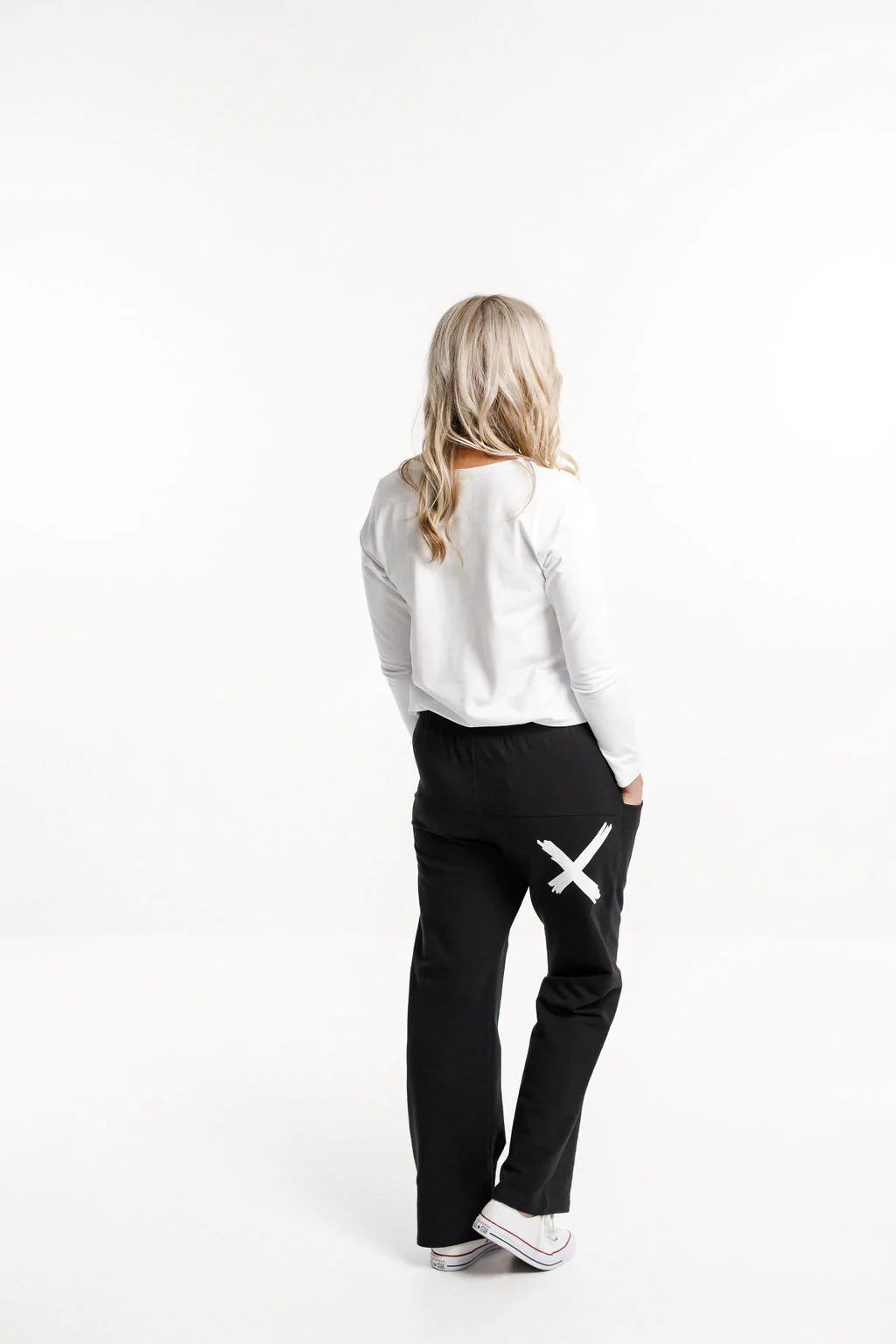 Side Line Pant - Black - Pants - Full Length - Women's Clothing - Storm