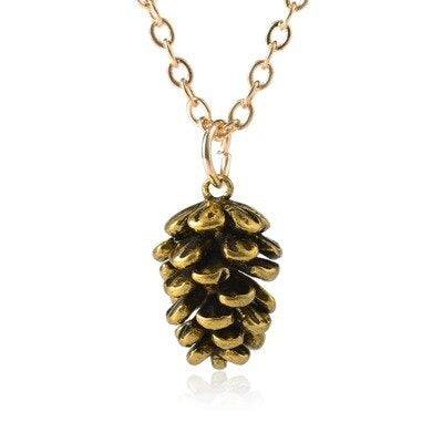 Pocket pine cone Necklace | Handmade Jewellery | Norfolk